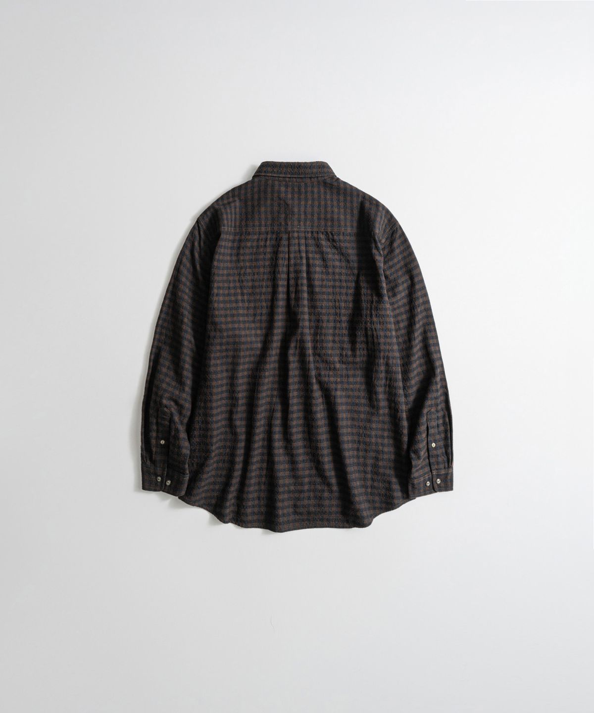 비헤비어(BEHEAVYER) BOILED C/W ROVER SHIRTS brown