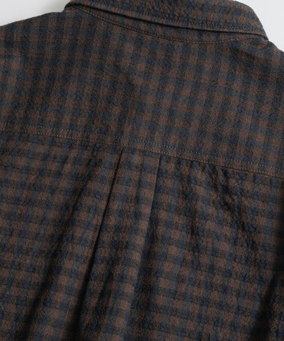 비헤비어(BEHEAVYER) BOILED C/W ROVER SHIRTS brown