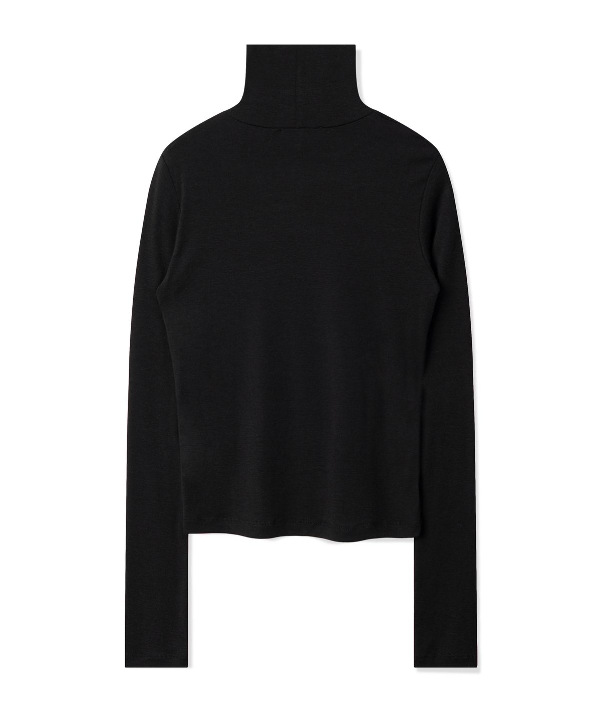 포스333(PHOS333) W Incision-Stitch Turtleneck/Black