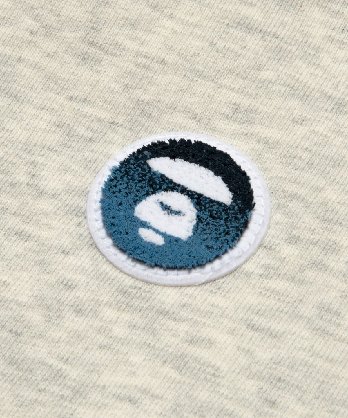 에이프(AAPE) AAPENOW Moonface 집업 후디 그레이 / AAPSWMD379XARWH2