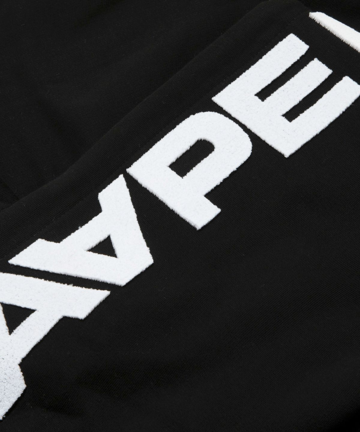 에이프(AAPE) AAPENOW Moonface 집업 후디 블랙 / AAPSWMD379XXRBKX