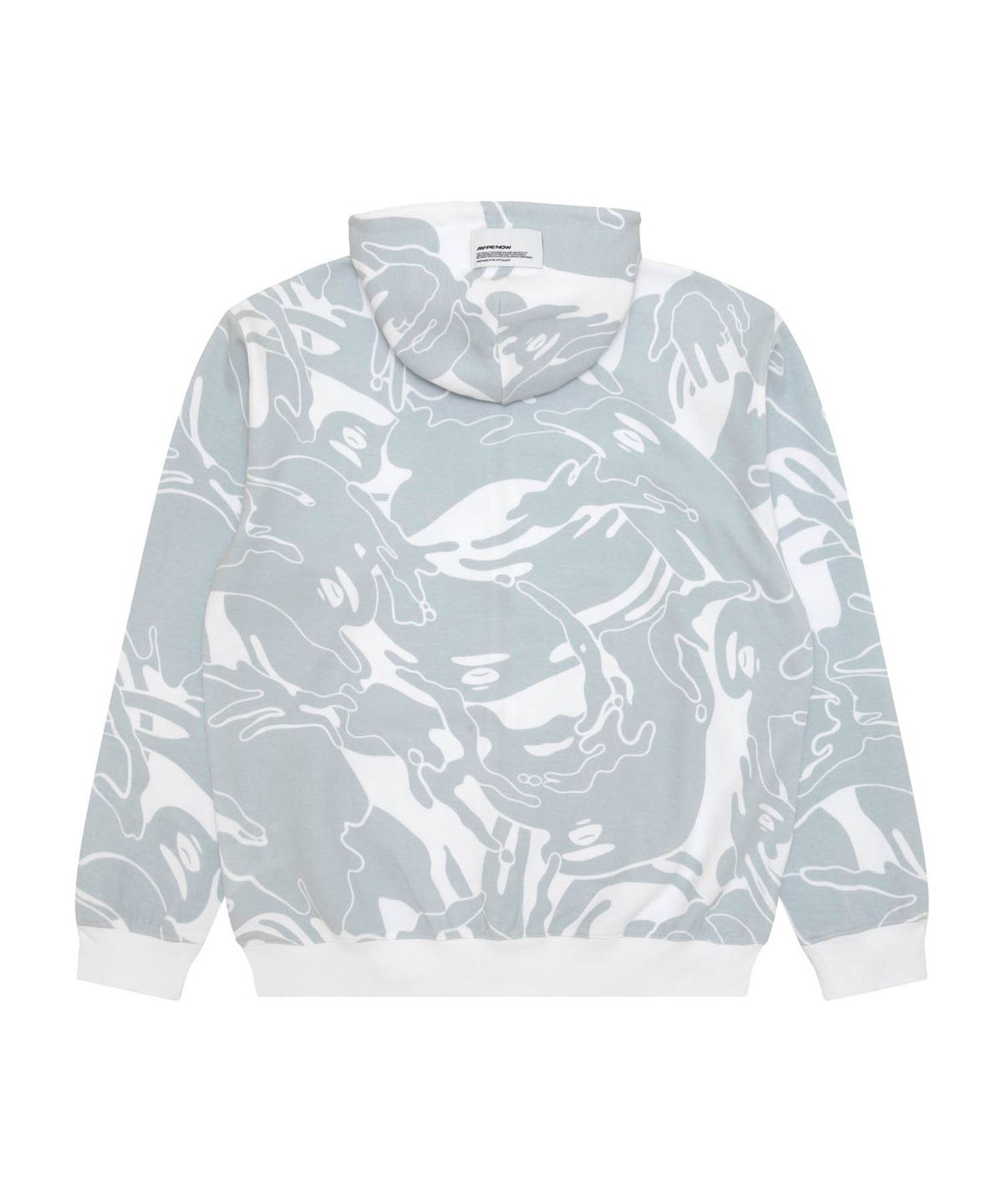 에이프(AAPE) AAPENOW Spades Moonface 카모 후디 화이트 / AAPSWMD380XXRWHZ