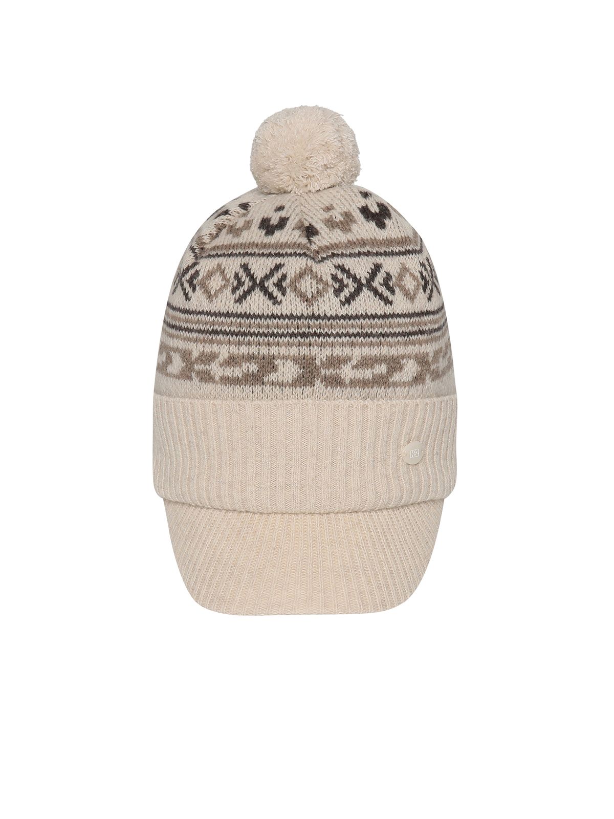 케이투(K2) 방울 니트 CAP_CREAM BEIGE