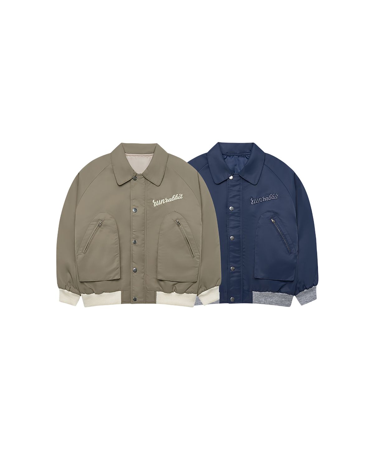 런레빗(RUNRABBIT) Rock Bomber Jacket
