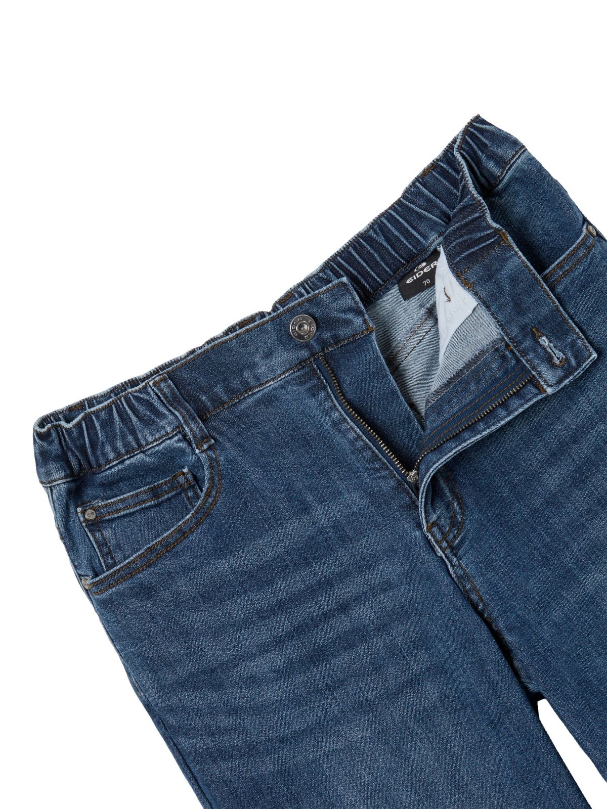 아이더(EIDER) EASY WARM (이지 웜) 여성 컴포트 데님 팬츠_DARK DENIM
