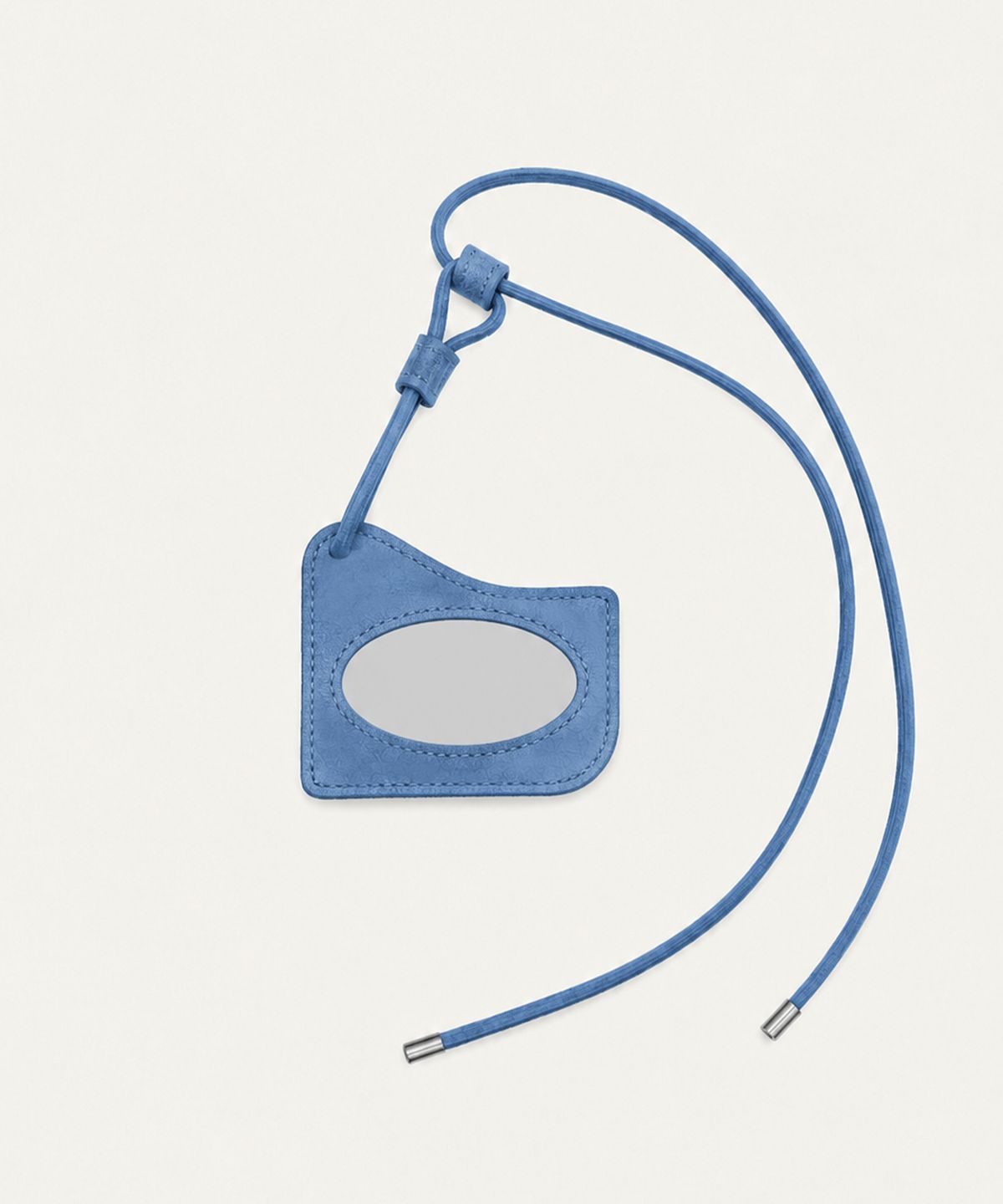 넛넛(NUTNUT) Tie Mirror Keyring - BLUE