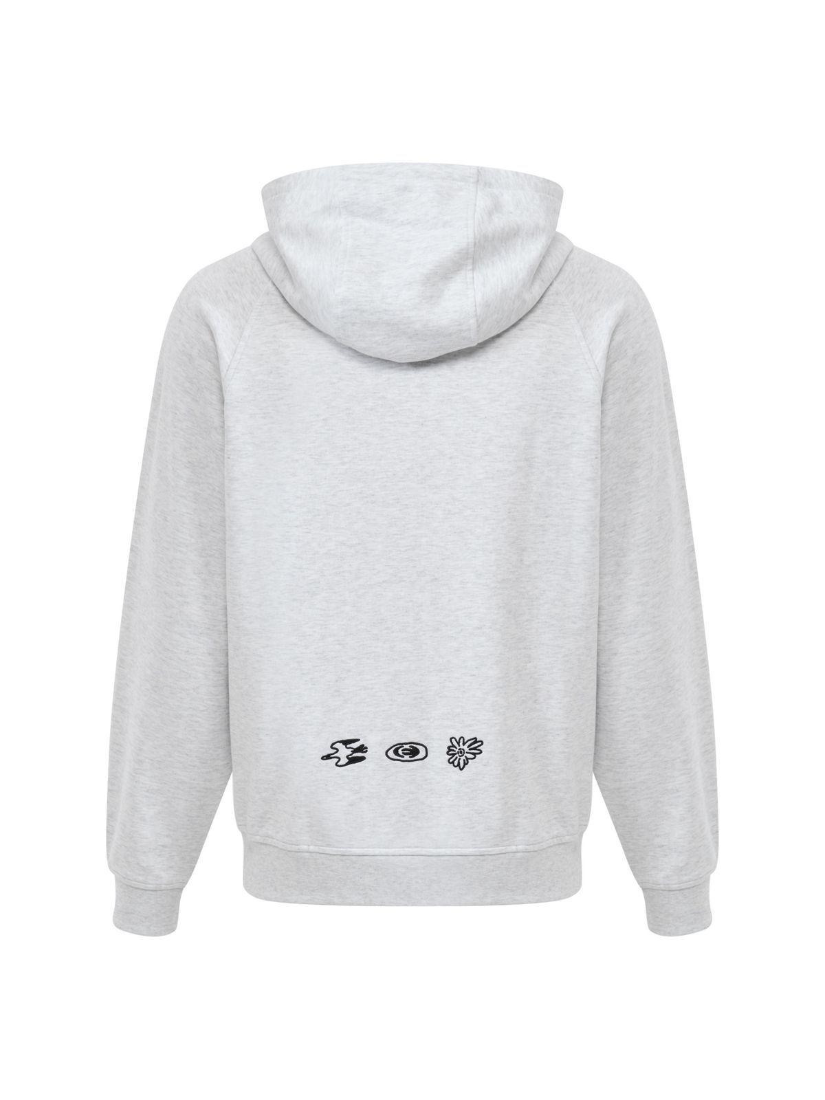 아이더(EIDER) HEATH (히스) UNI 후드 티셔츠_MELANGE L/GREY