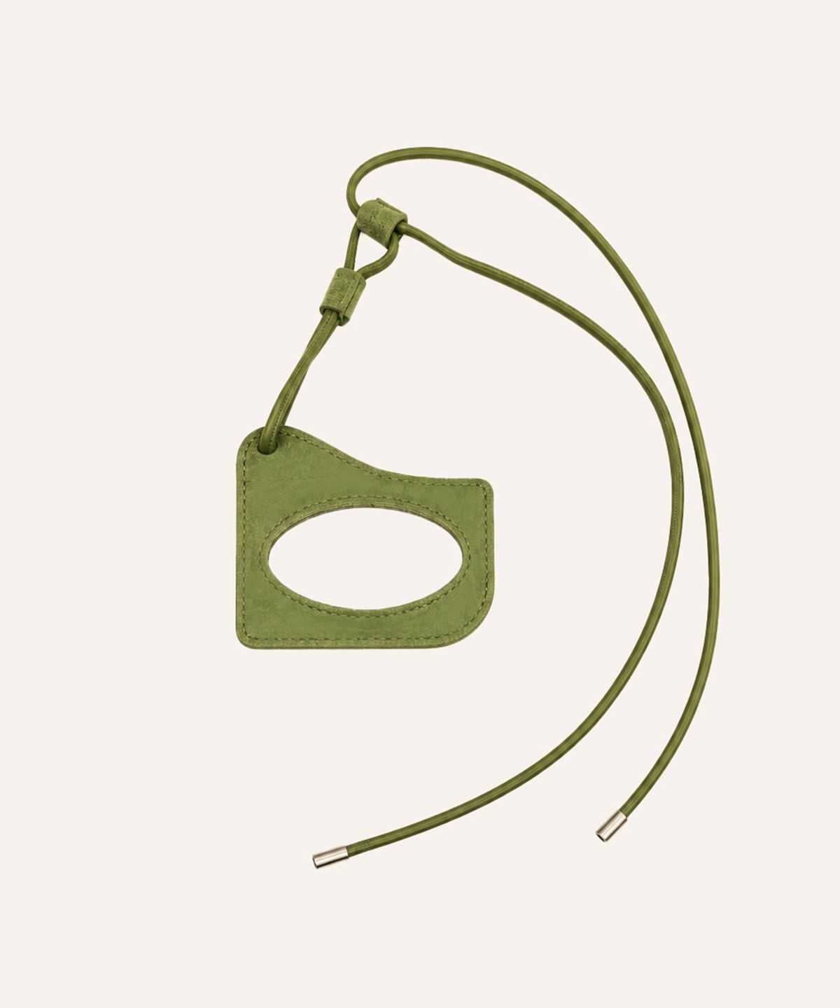 넛넛(NUTNUT) Tie Mirror Keyring - KHAKI