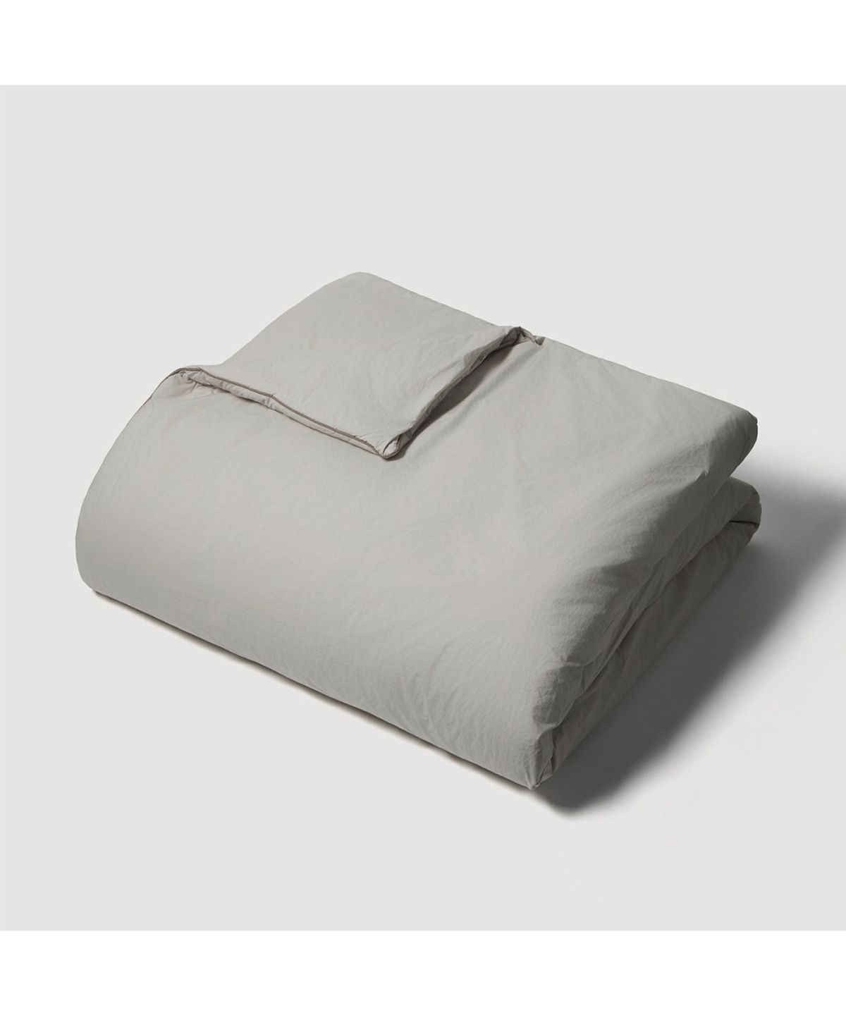자주(JAJU) 고밀도 60수 코튼 심리스 차렵이불 Q 그레이