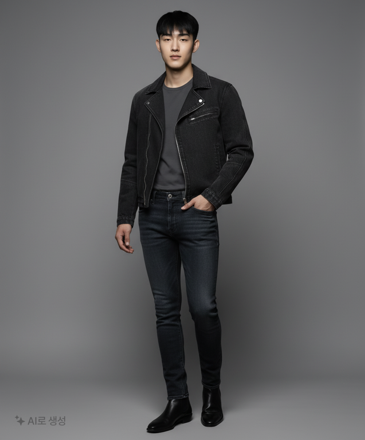 드로우핏(DRAW FIT) 데님/트러커 재킷 M