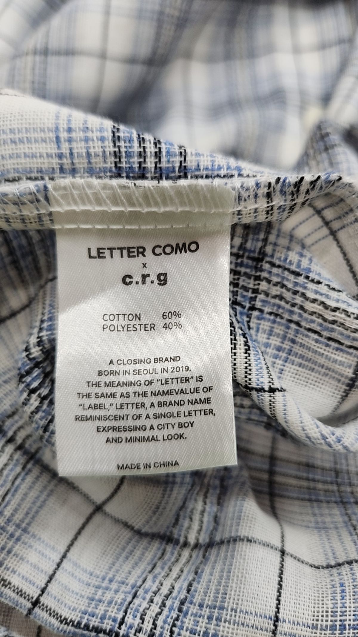 레테르코모(LETTERCOMO) 캐주얼 셔츠 L