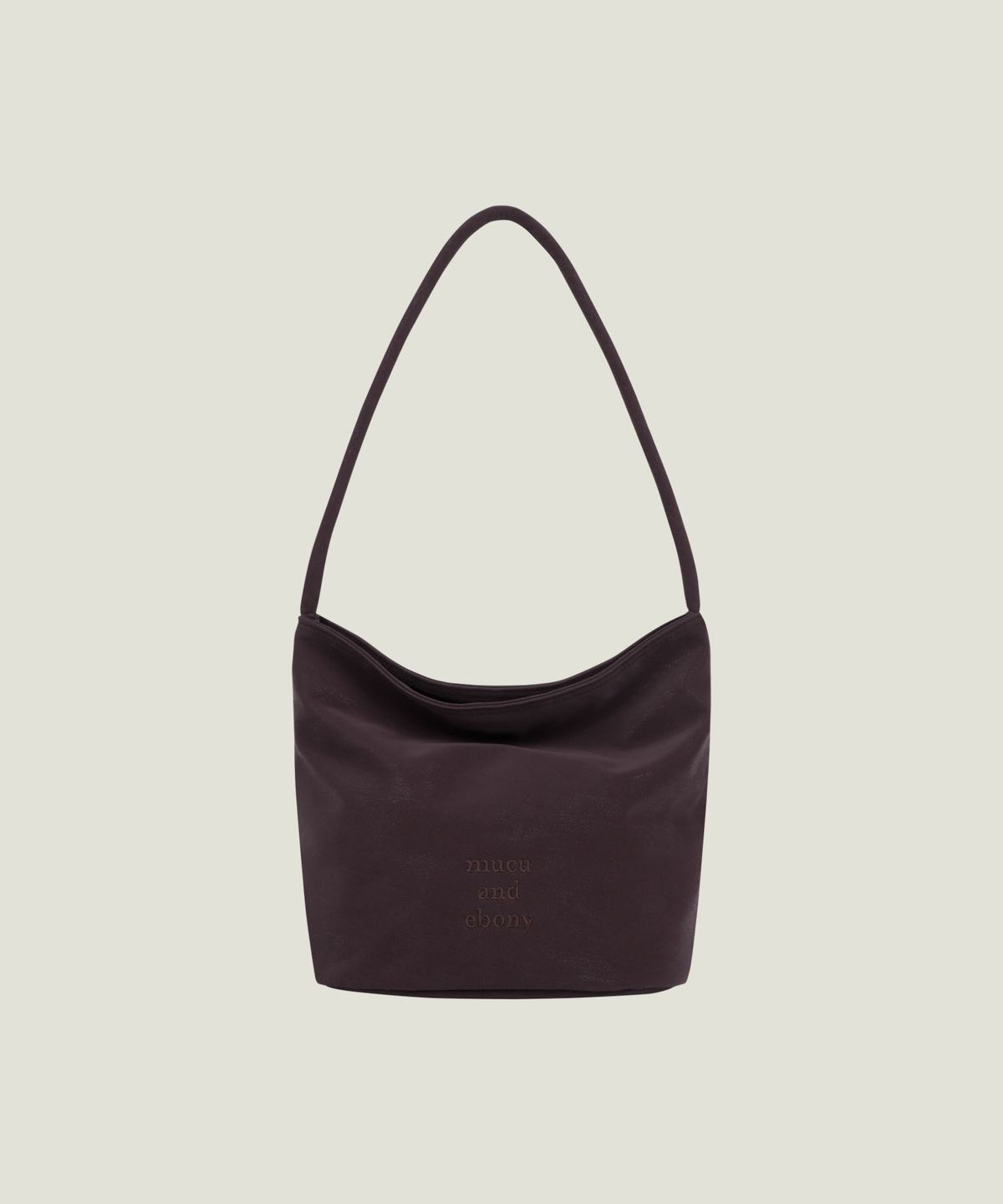무쿠앤에보니(MUCU AND EBONY) Near Bucket Bag _ Maroon