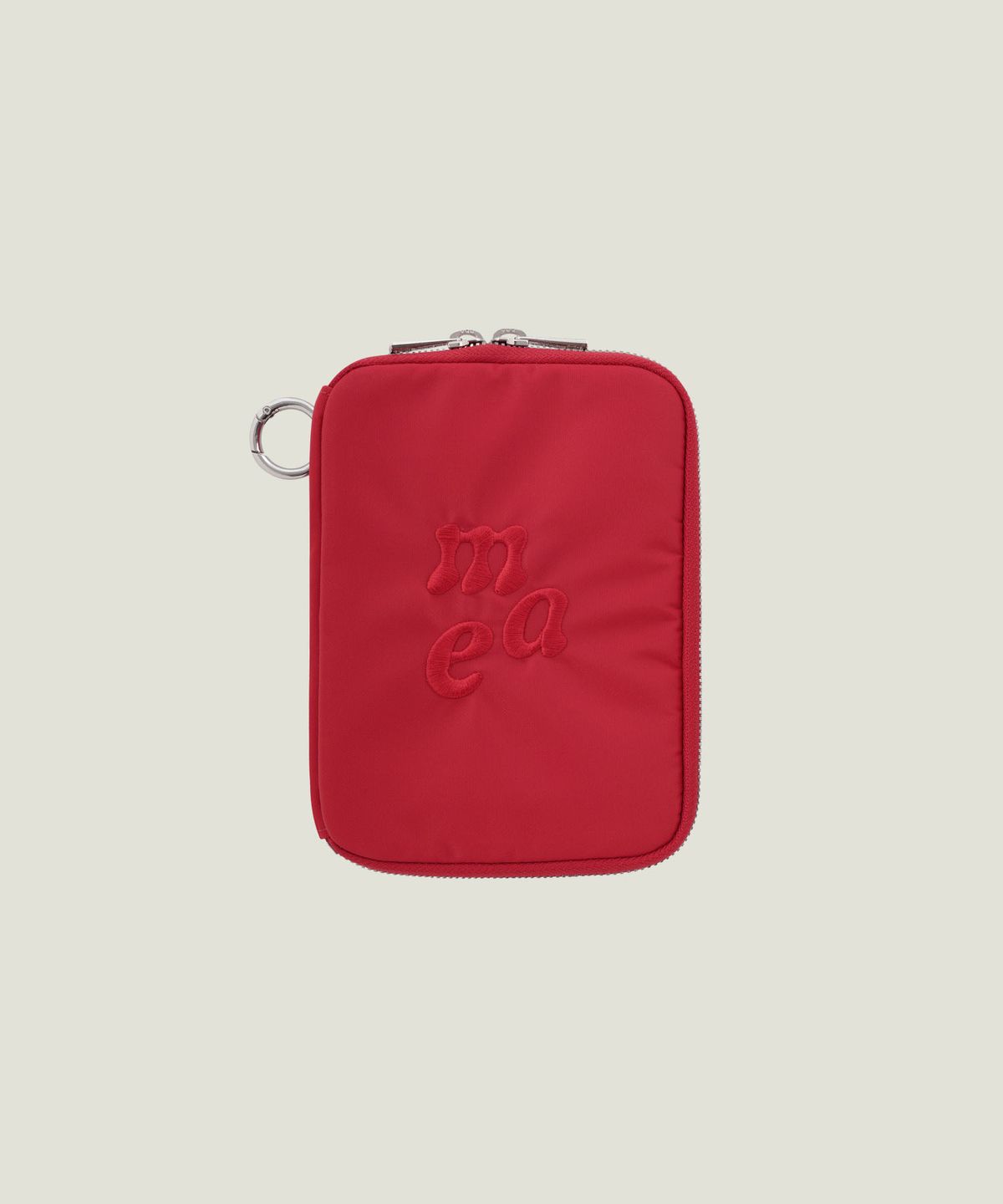 무쿠앤에보니(MUCU AND EBONY) m.a.e Travel Wallet _ Red