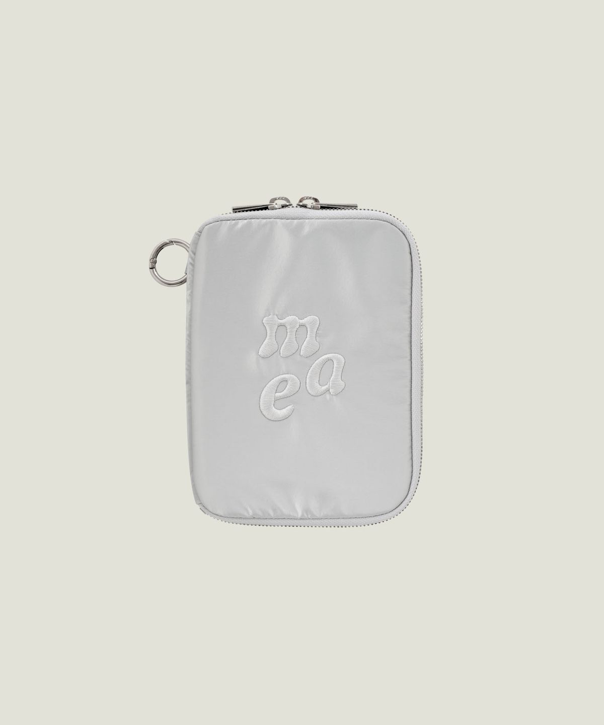 무쿠앤에보니(MUCU AND EBONY) m.a.e Travel Wallet _ Silver