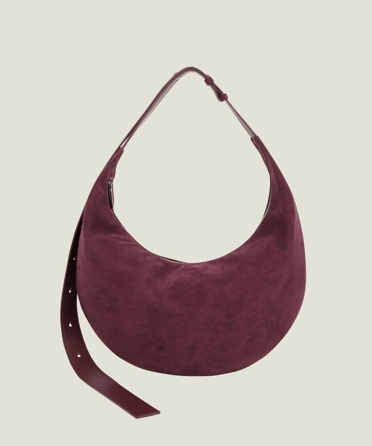 무쿠앤에보니(MUCU AND EBONY) Becoming Suede Bag _ Wine