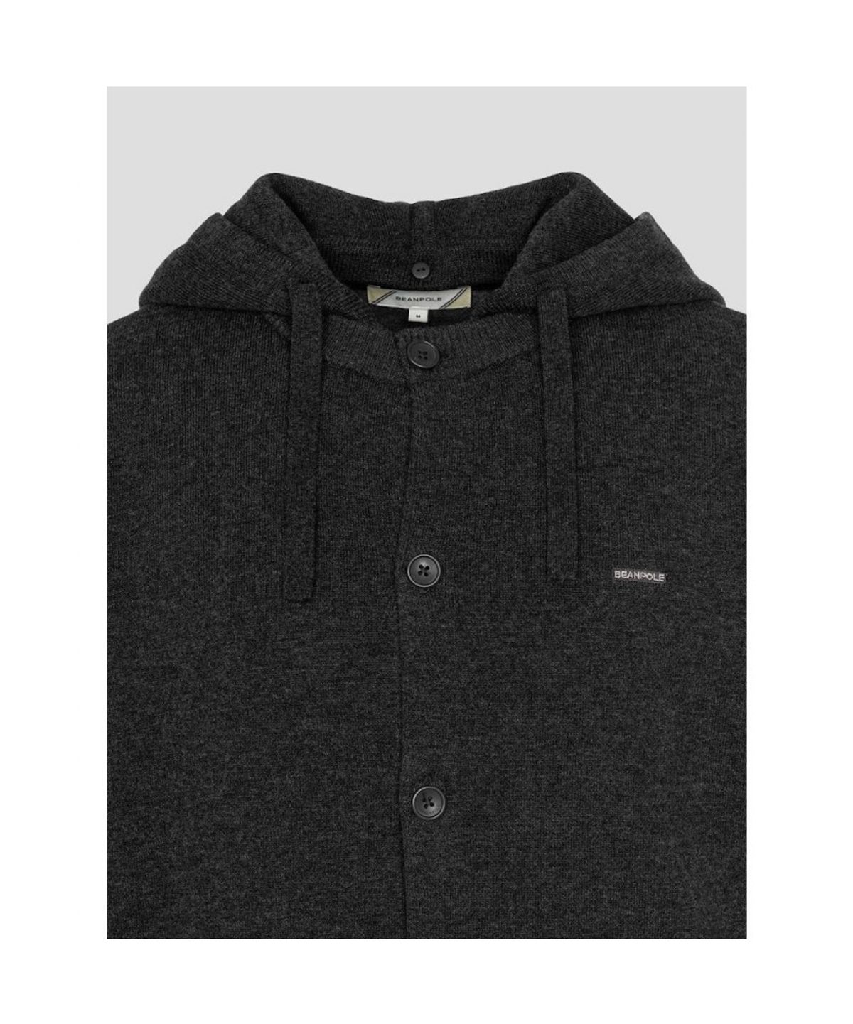 빈폴 멘(BEANPOLE MEN) 후드 레이어드 카디건  애쉬