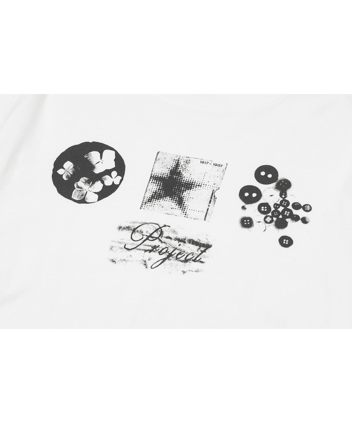 꼼파뇨(CPGN STUDIO) 이펙트 롱슬리브 스타화이트