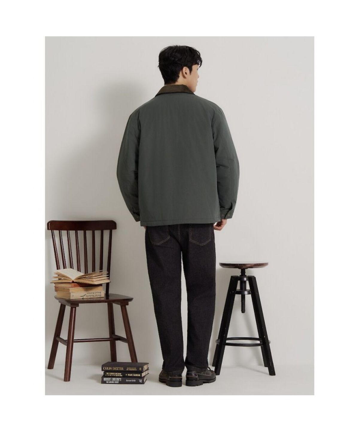 빈폴 멘(BEANPOLE MEN) 헌팅 패딩 사파리  카키