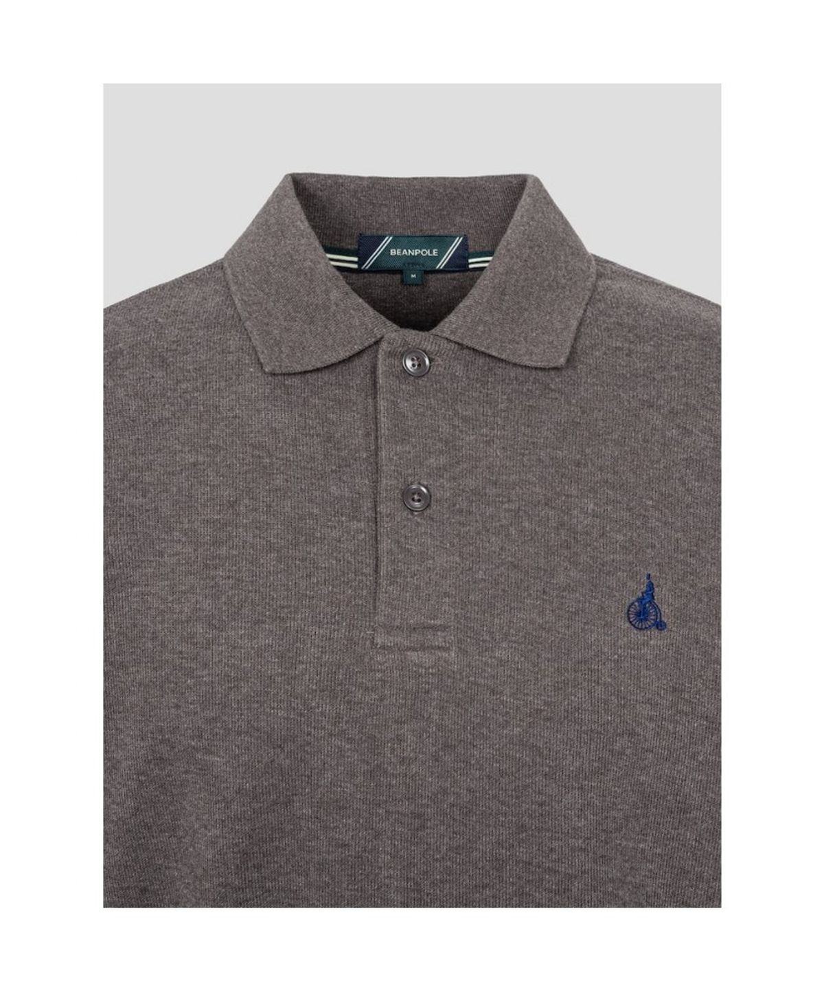 빈폴 멘(BEANPOLE MEN) [Essential] 소프트 더블 저지 칼라넥 티셔츠  브라운