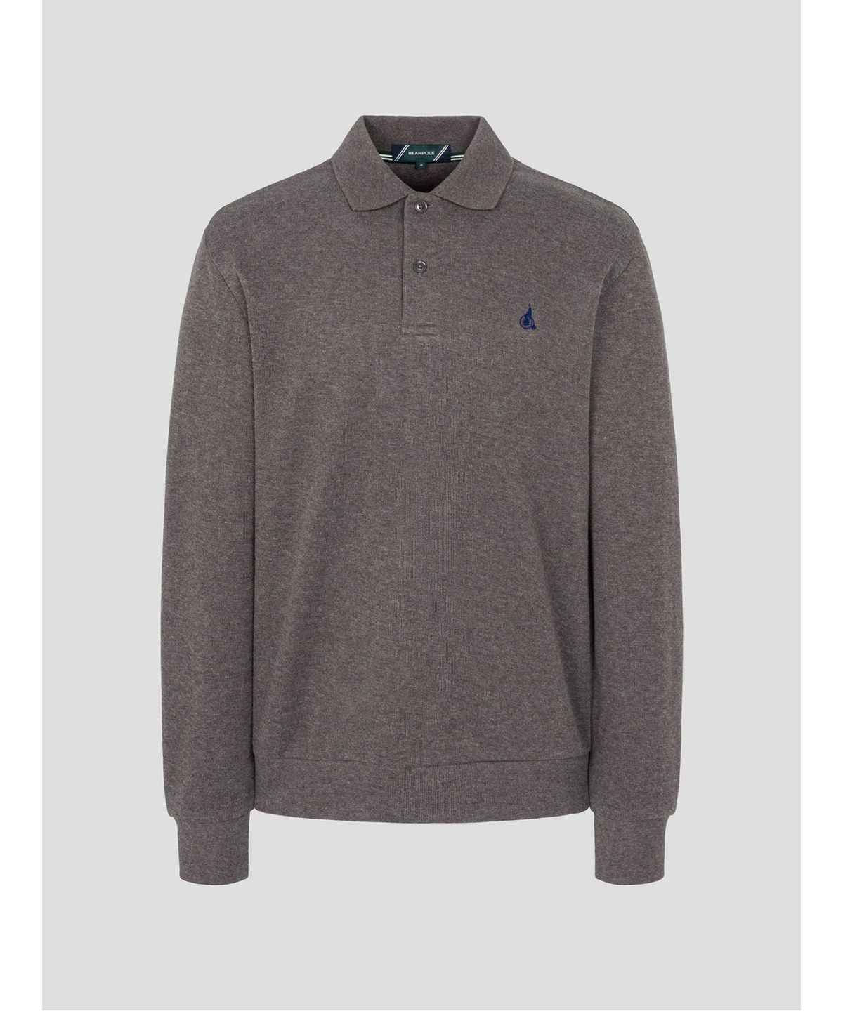 빈폴 멘(BEANPOLE MEN) [Essential] 소프트 더블 저지 칼라넥 티셔츠  브라운