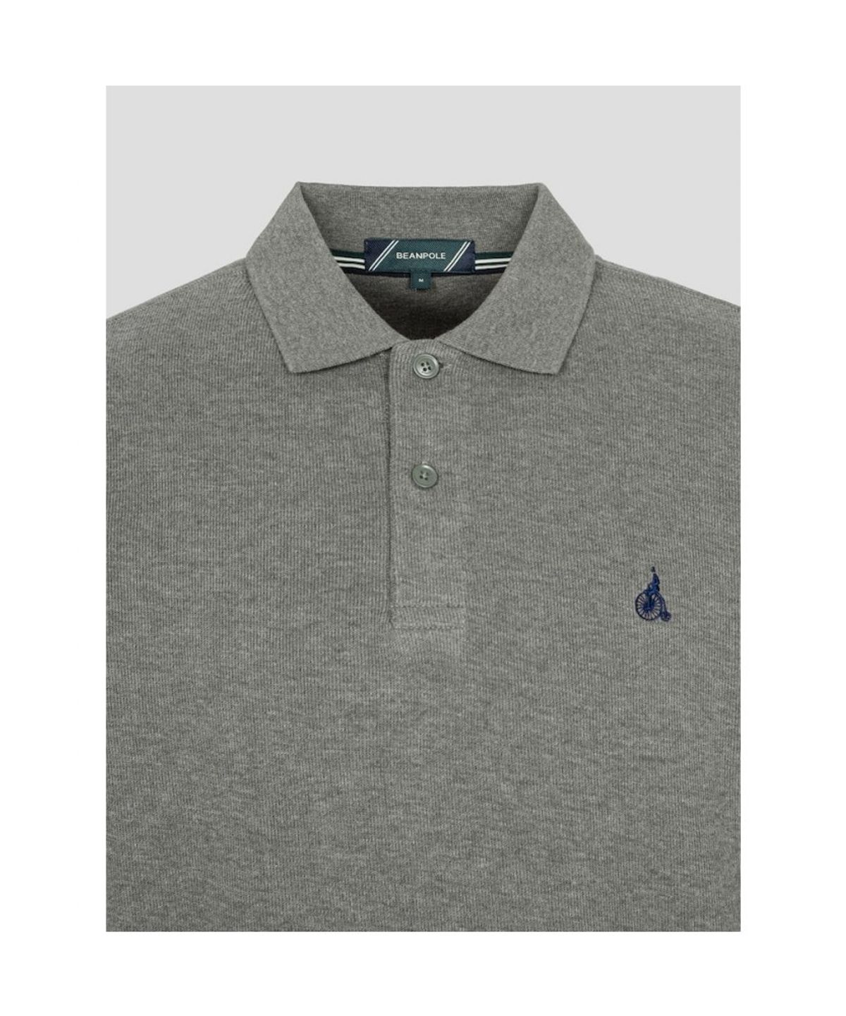 빈폴 멘(BEANPOLE MEN) [Essential] 소프트 더블 저지 칼라넥 티셔츠  올리브