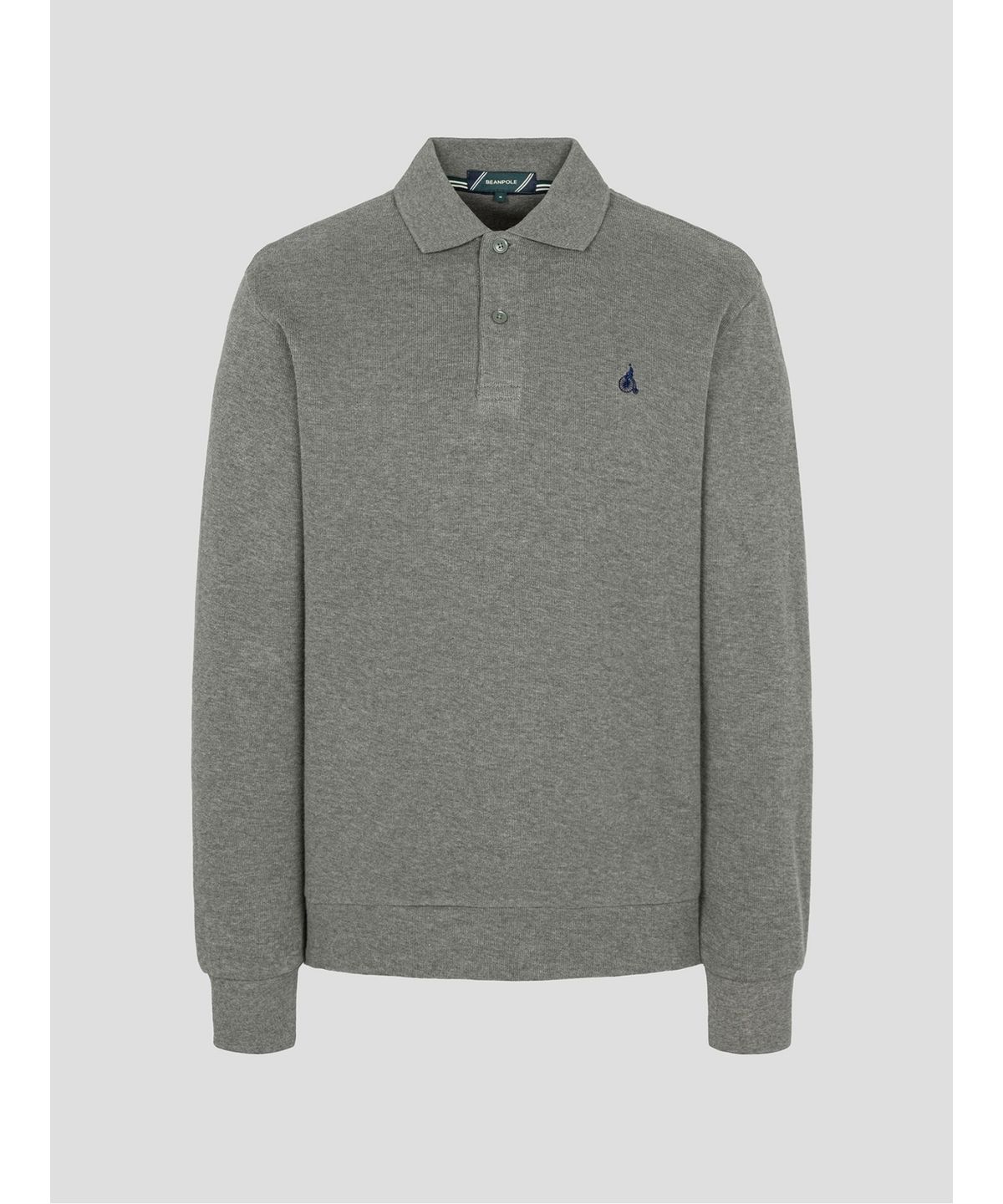 빈폴 멘(BEANPOLE MEN) [Essential] 소프트 더블 저지 칼라넥 티셔츠  올리브