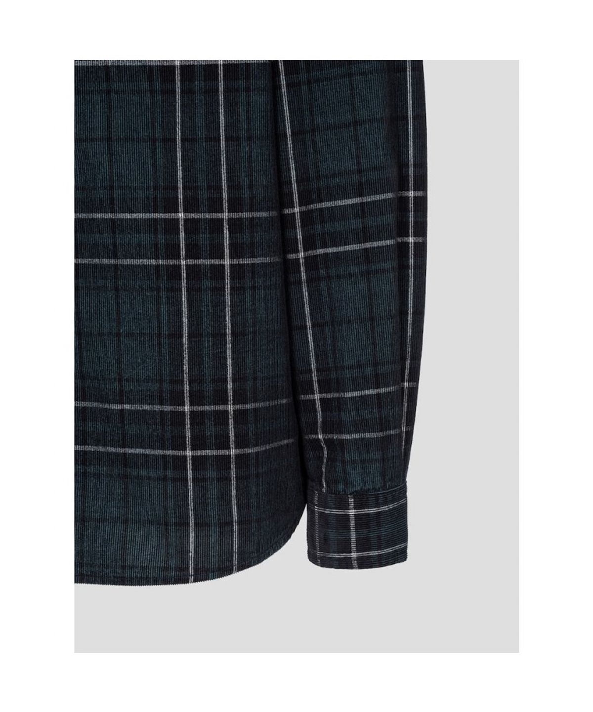 빈폴 멘(BEANPOLE MEN) 코듀로이 체크 셔츠  그린