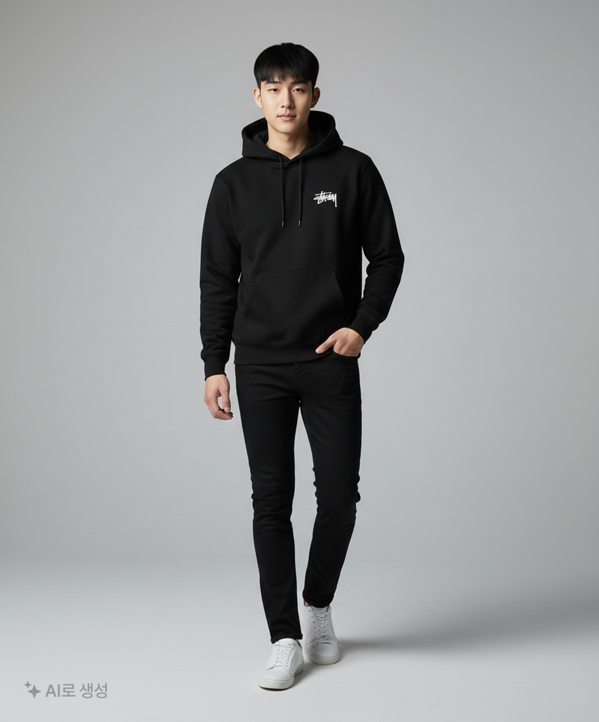 스투시(STUSSY) 후드 티셔츠 M
