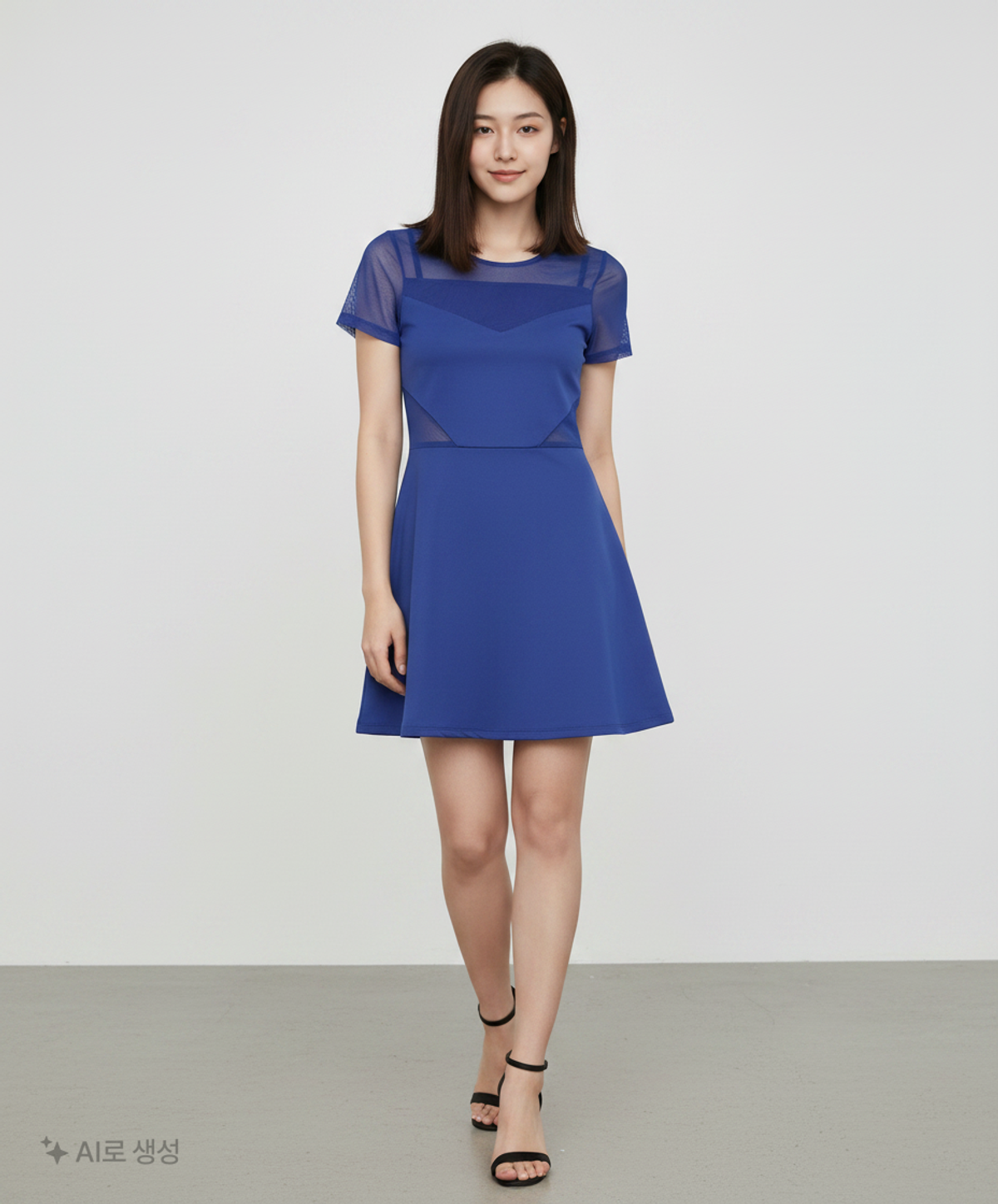 디바이디드에이치앤엠(DIVIDED H&M) 미니 원피스 38
