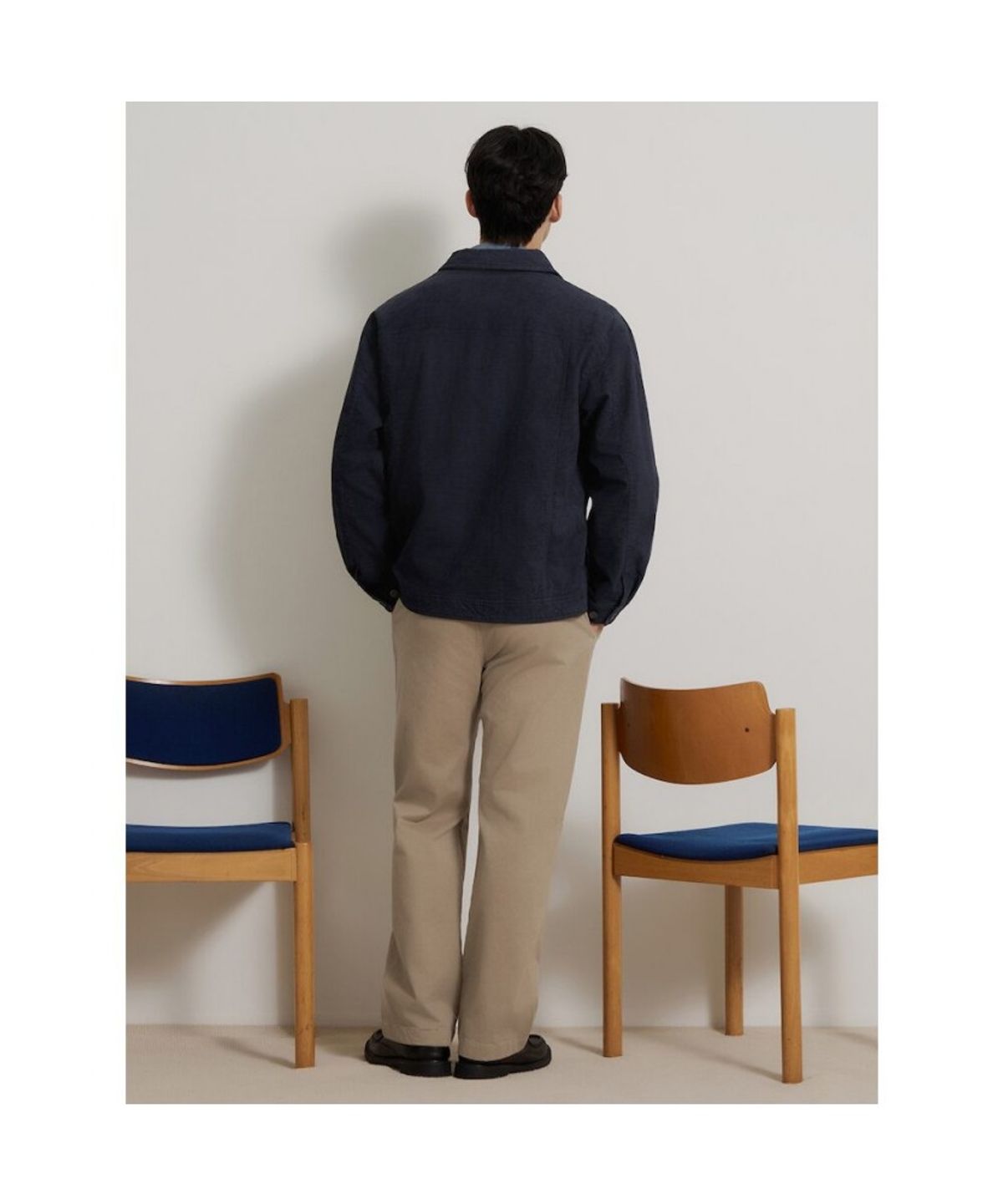 빈폴 멘(BEANPOLE MEN) 약기모 스트레이트 치노 팬츠  베이지