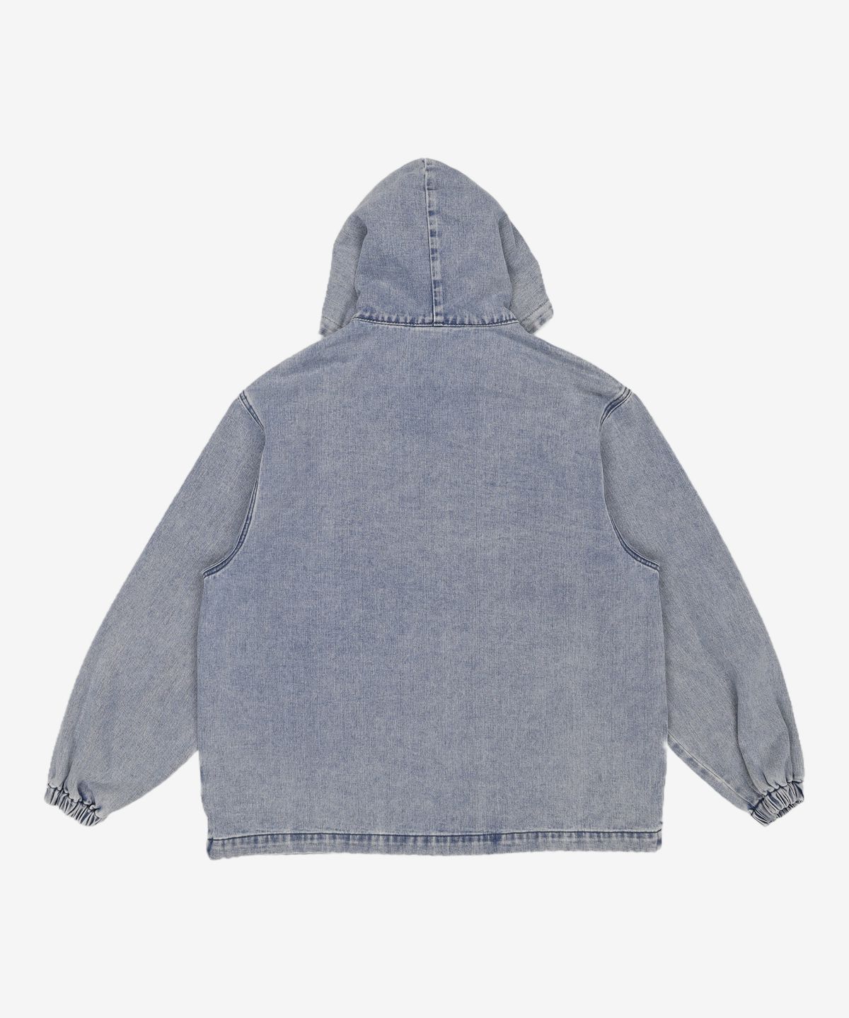 미니멀프로젝트(MINIMALPROJECT) 오버핏 스톤워싱 데님 후드 집업 자켓 MDJ103 [LIGHT BLUE] L