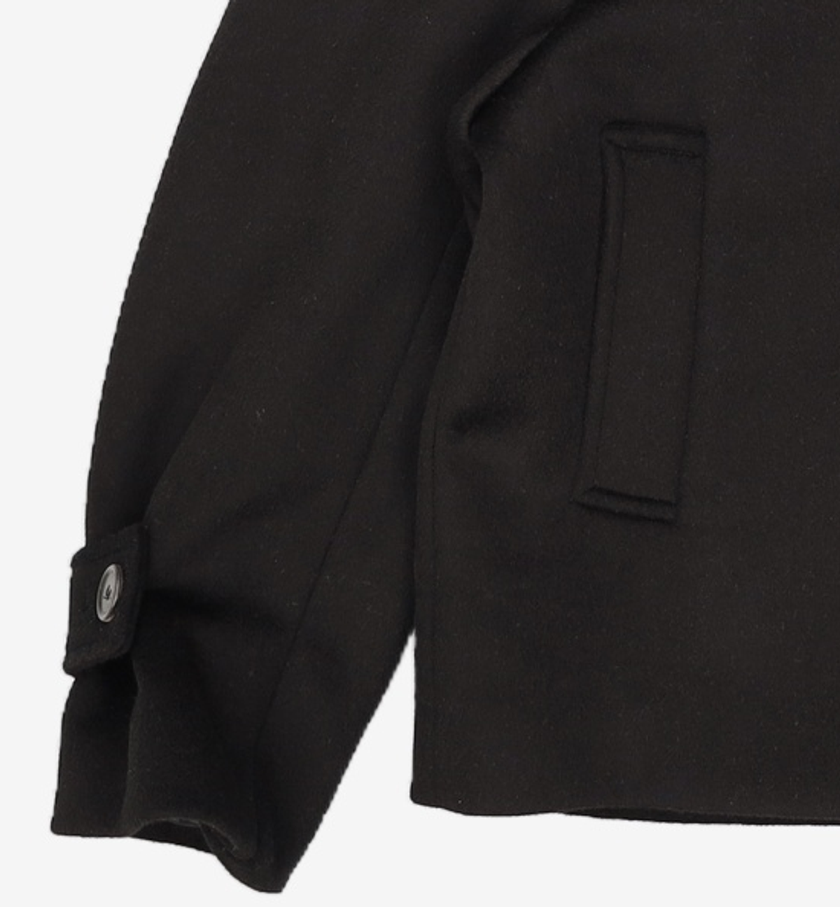 엔도어(ENDOOR) Short mac coat (black) 2