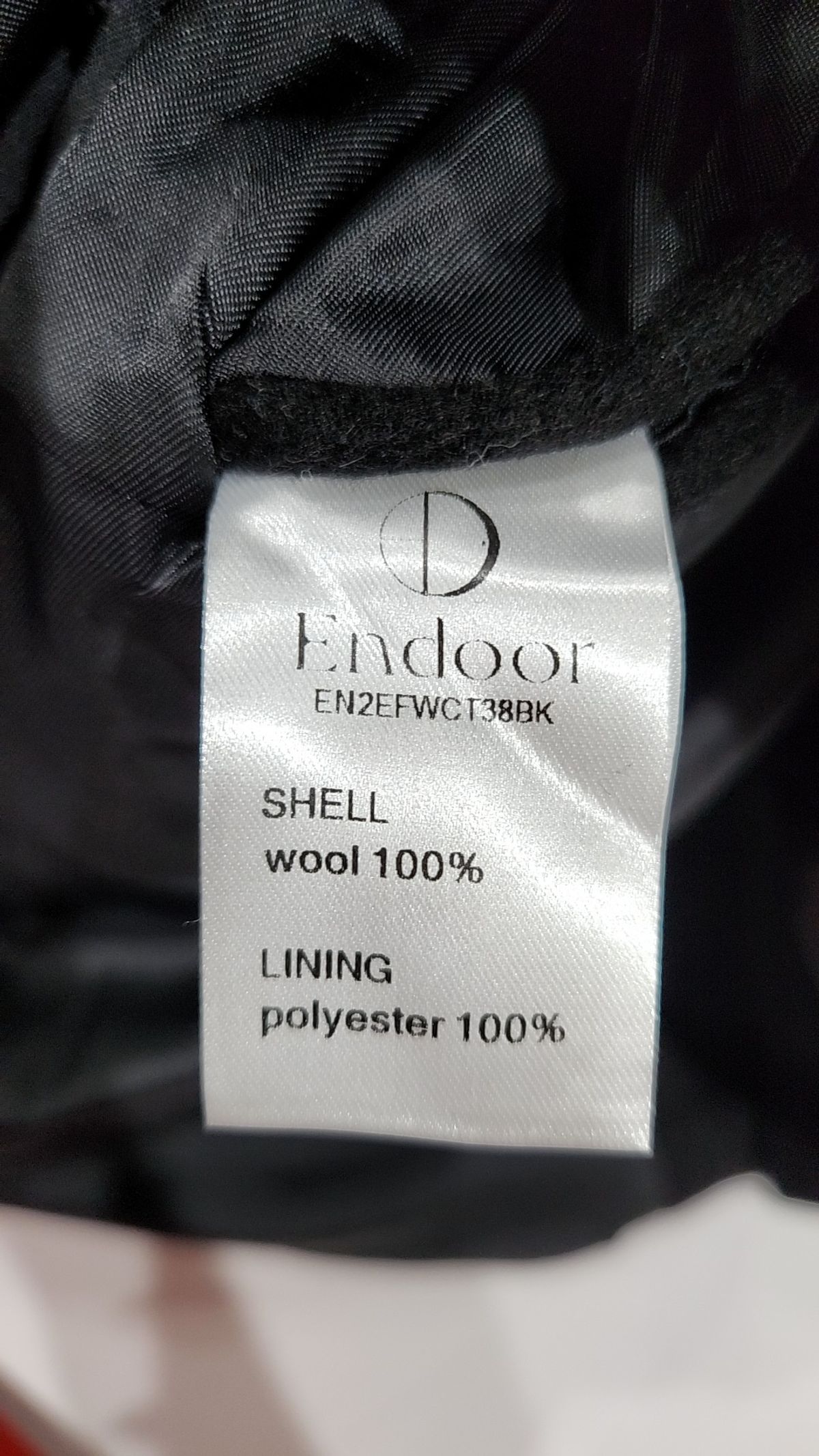 엔도어(ENDOOR) Short mac coat (black) 2