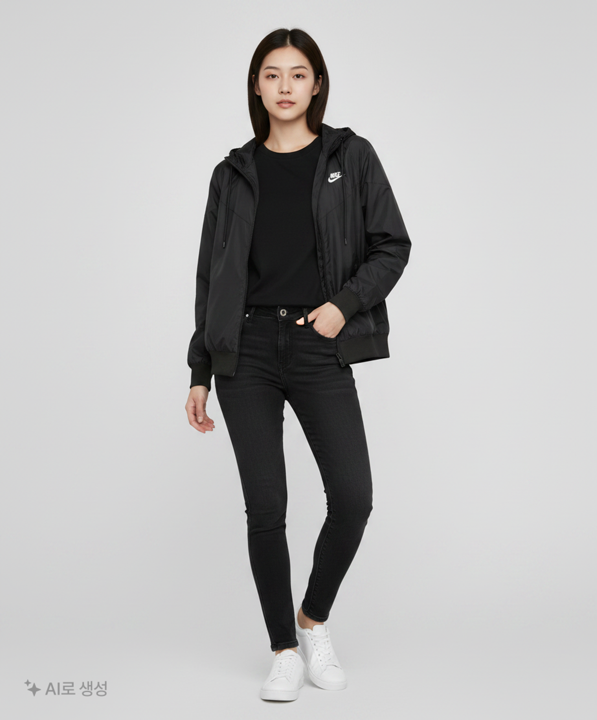 나이키(NIKE) 나일론/코치 재킷 100