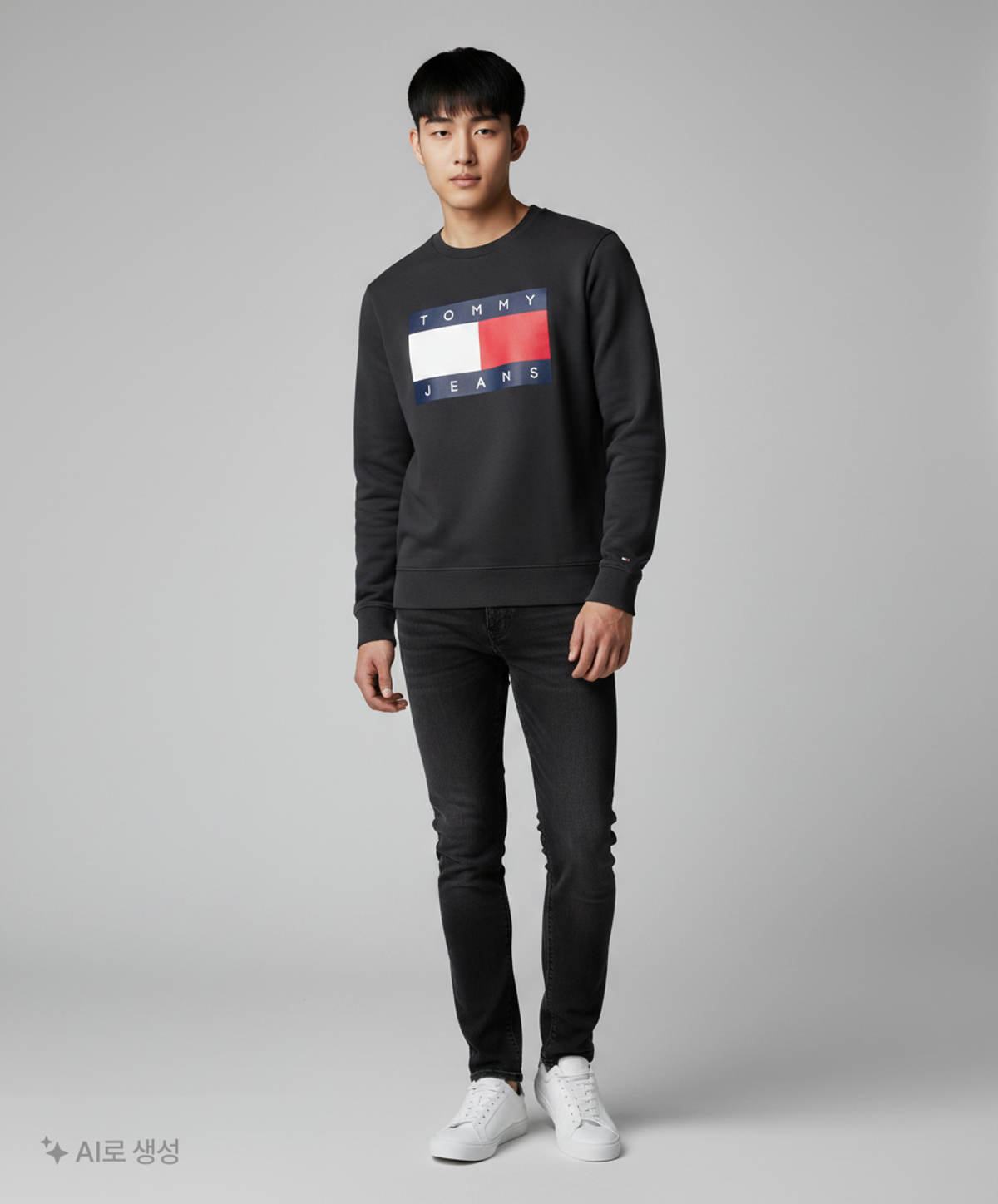 타미진스(TOMMY JEANS) 맨투맨/스웨트셔츠 L