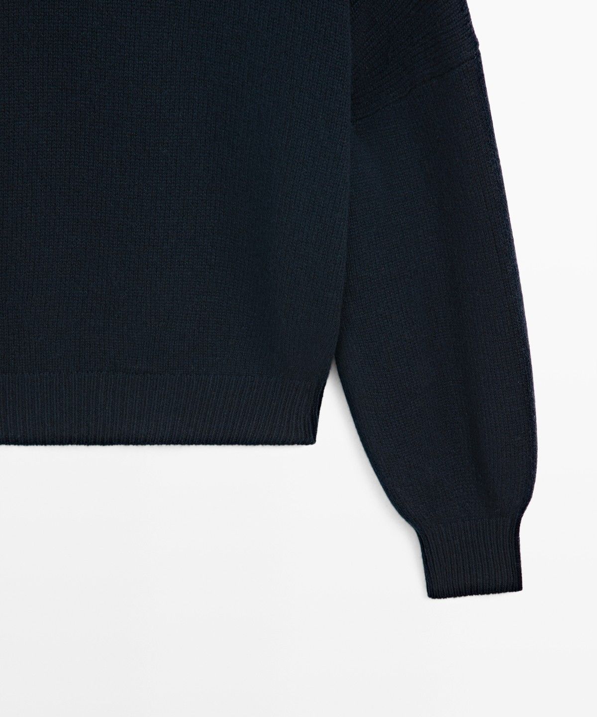 마시모두띠(MASSIMO DUTTI) 100% 울 오버사이즈 니트 스웨터