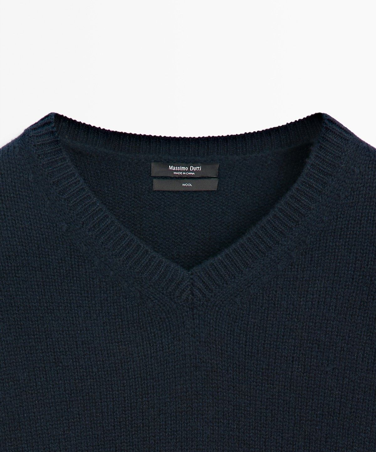 마시모두띠(MASSIMO DUTTI) 100% 울 오버사이즈 니트 스웨터