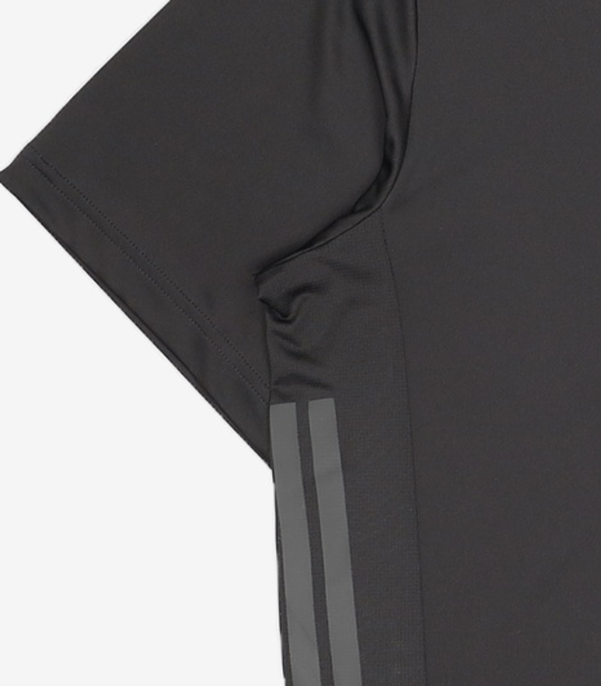 아디다스(ADIDAS) 테크 에센셜 워크아웃 3-스트라이프 티셔츠 KQ7485 XXL