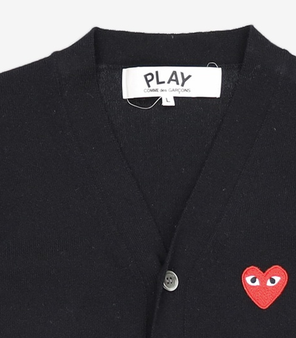 꼼데가르송 플레이(COMME DES GARCONS PLAY) 카디건 L