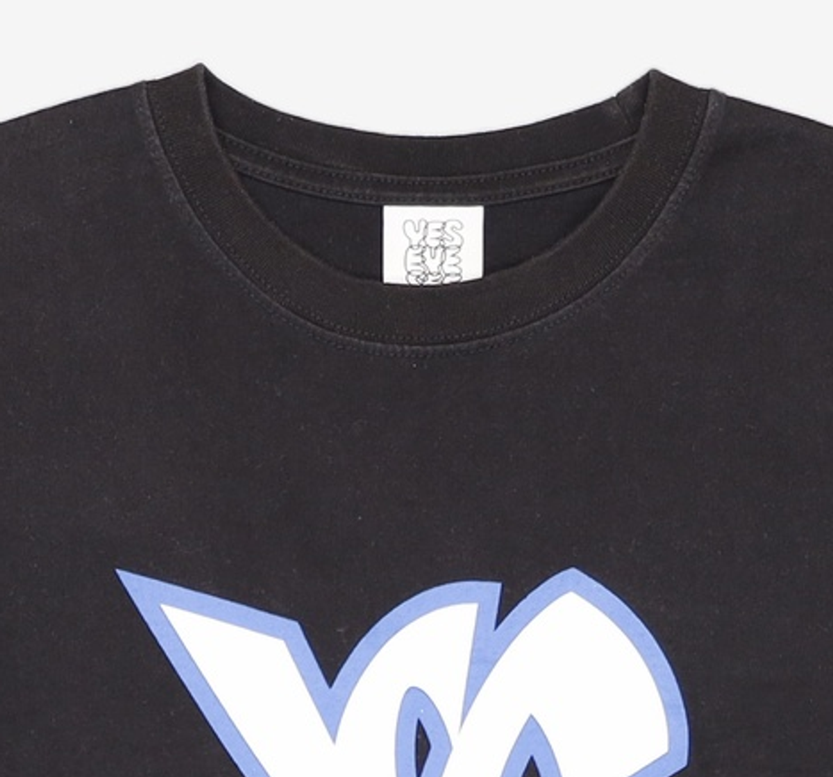예스아이씨(YESEYESEE) ST Logo Tee Black M