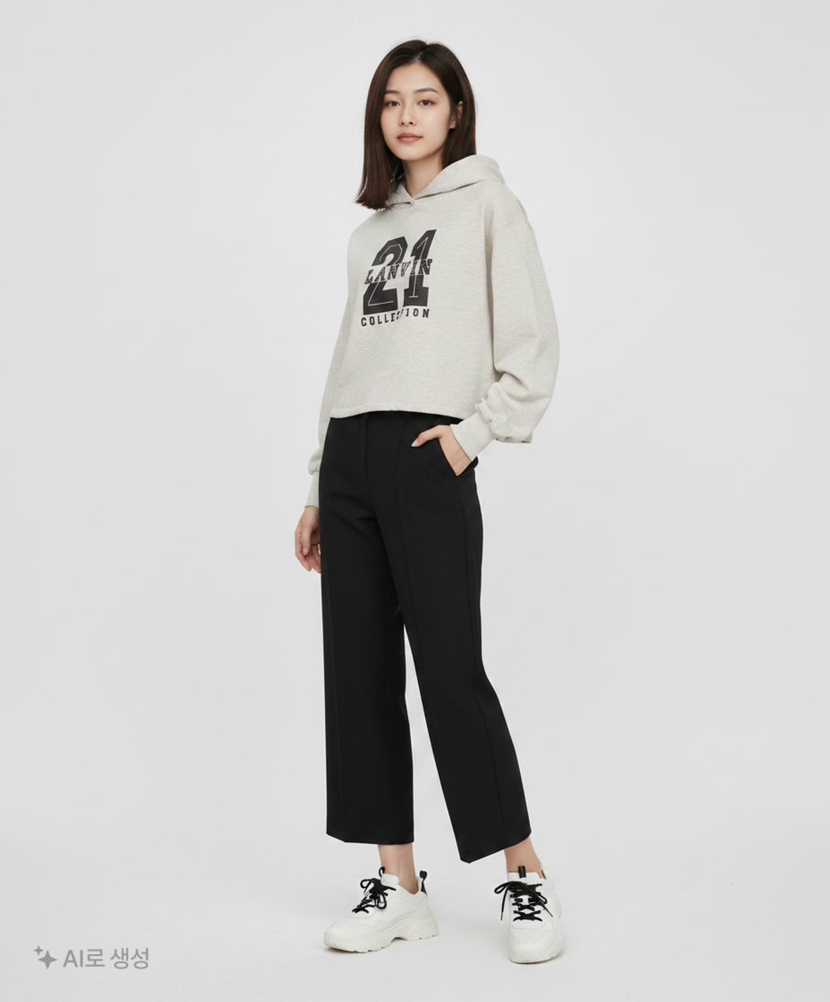랑방(LANVIN) 후드 티셔츠 82-94-160
