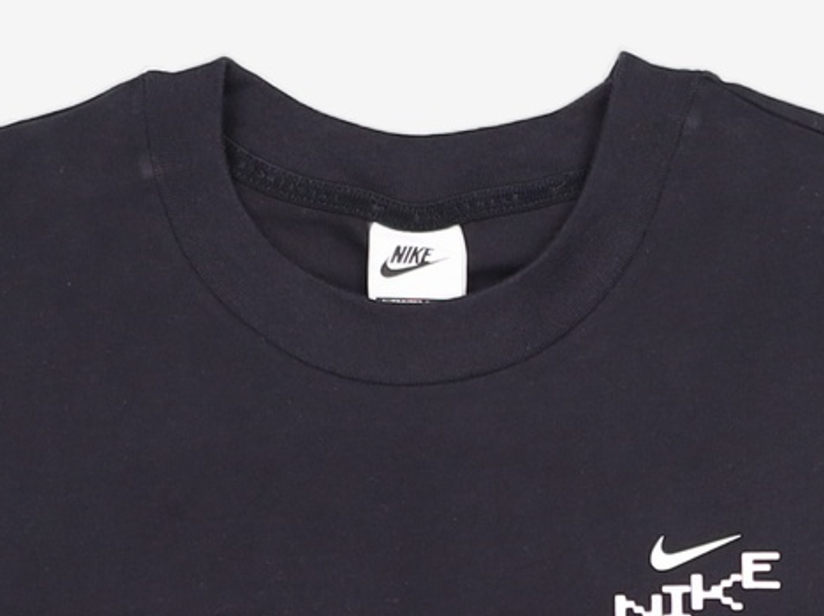 나이키(NIKE) 스포츠웨어 오버사이즈 미드 크롭 티셔츠 W - 블랙 / IV3241-010 XL
