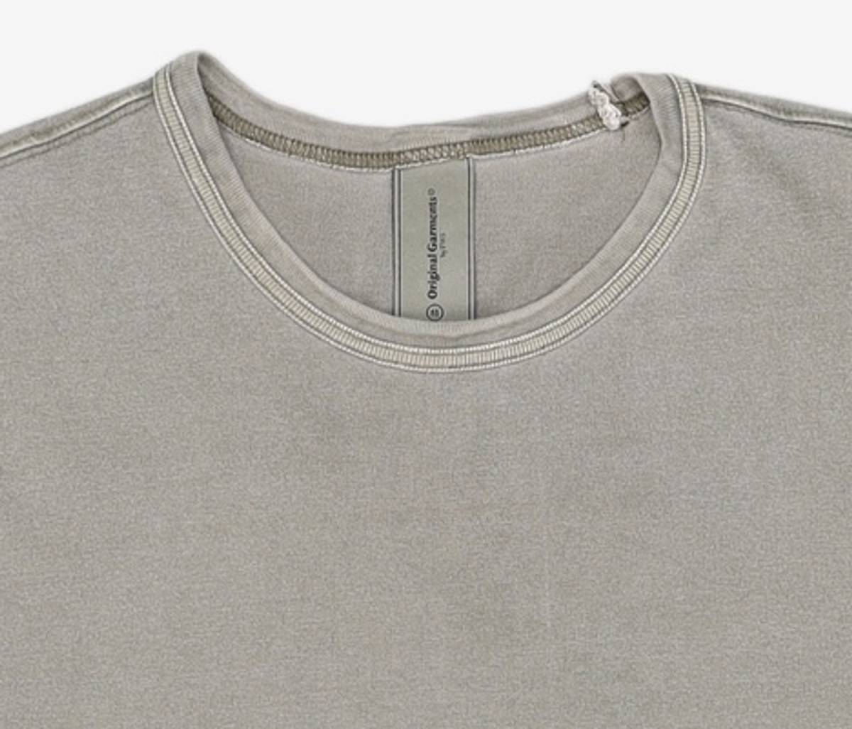 프리즘웍스(FRIZMWORKS) OG PIGMENT DYEING HALF TEE _ OLIVE M