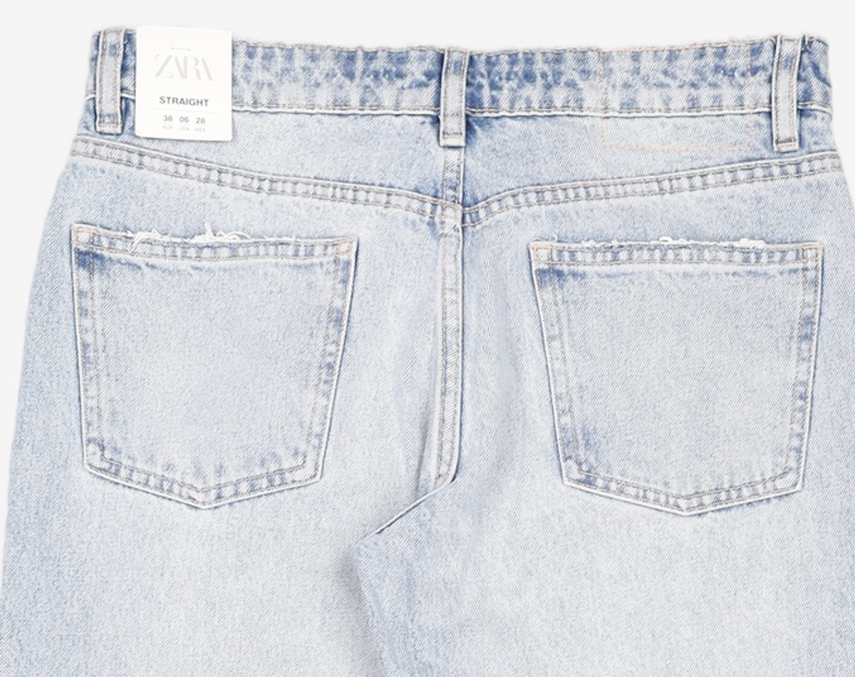자라(ZARA) 청/데님 팬츠 38