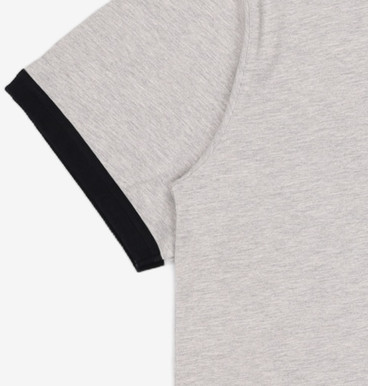 모이프(MOIF) [SS25] RINGER H/S TEE / HEATHER GRAY 2XL