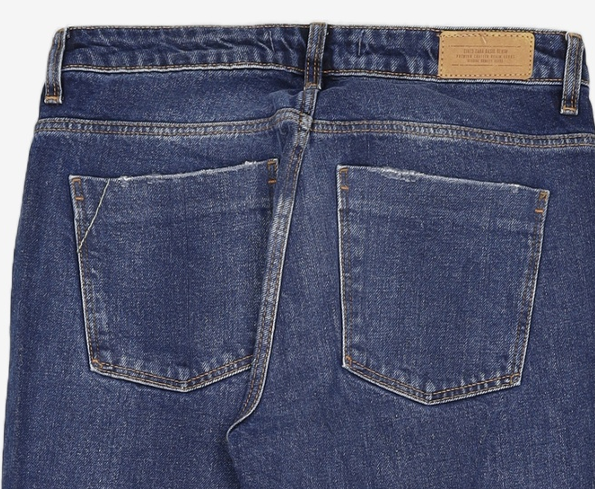 자라 베이직(ZARA BASIC) 청/데님 팬츠 36