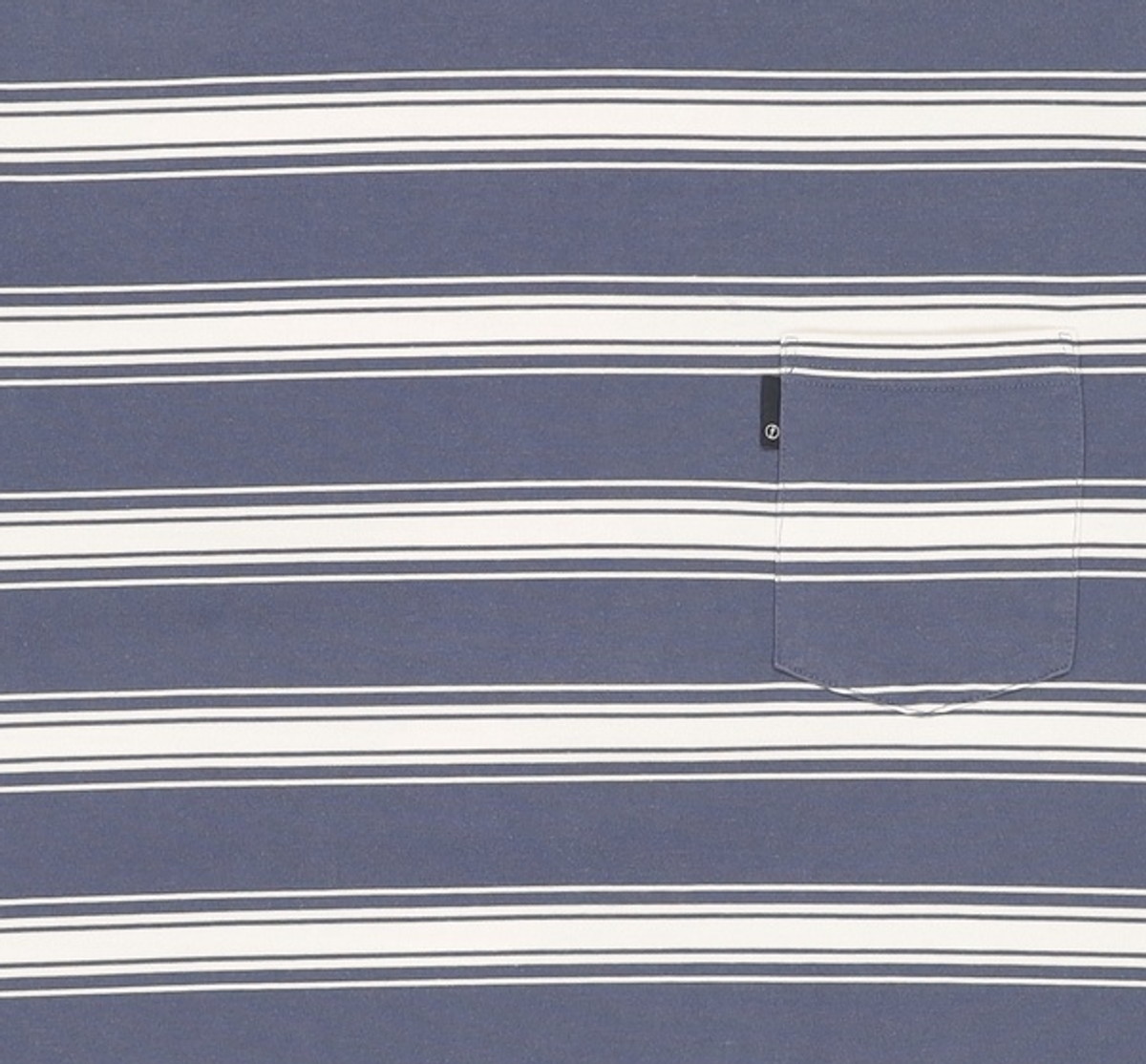 모이프(MOIF) [SS25] ONE POCKET H/S TEE / BLUE STRIPE 2XL