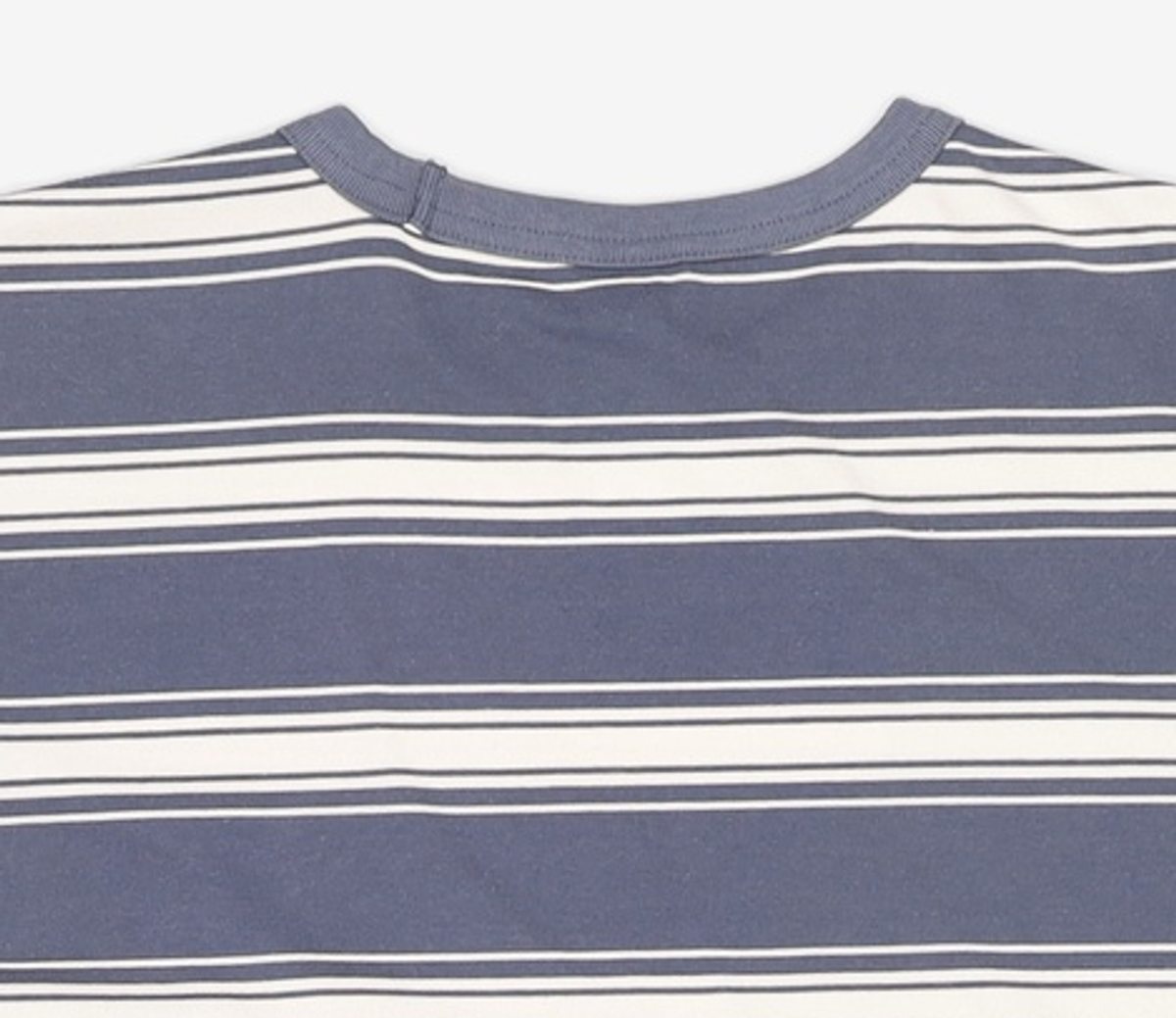 모이프(MOIF) [SS25] ONE POCKET H/S TEE / BLUE STRIPE 2XL