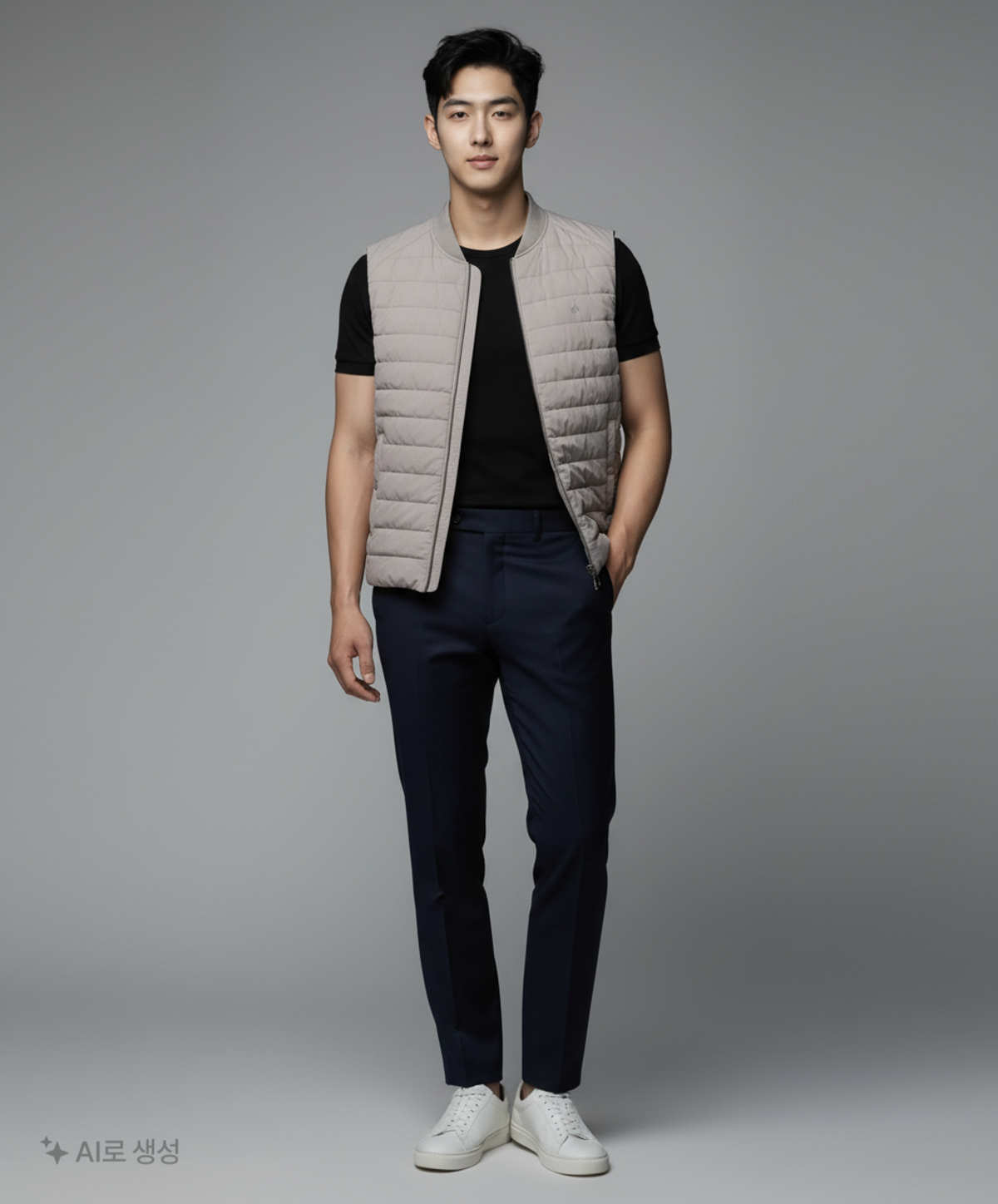 빈폴(BEAN POLE) 패딩 베스트 110