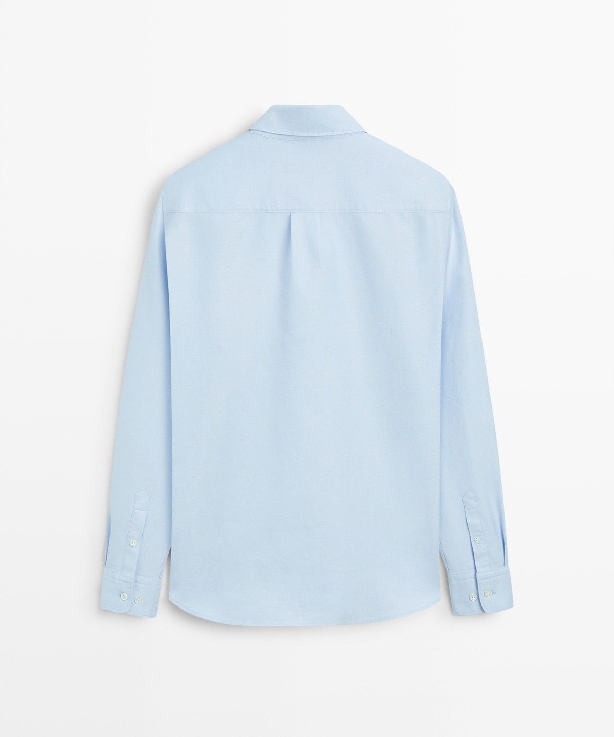 마시모두띠(MASSIMO DUTTI) 100% 코튼 레귤러 핏 옥스퍼드 셔츠